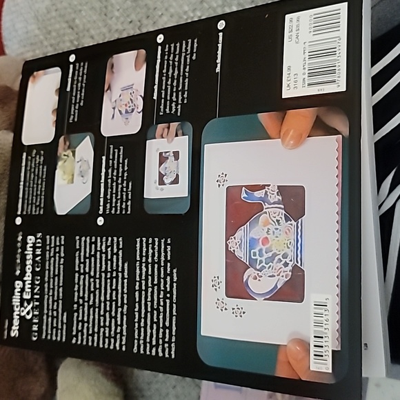 Stenciling & Embossing Greeting Cards Book by Judith Barker - Picture 2 of 4